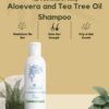 Camliqa Aloe Vera & Tea Tree Oil Shampoo | Anti-Dandruff & Scalp Care
