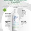 Camliqa Aloe Vera & Tea Tree Oil Shampoo | Anti-Dandruff & Scalp Care