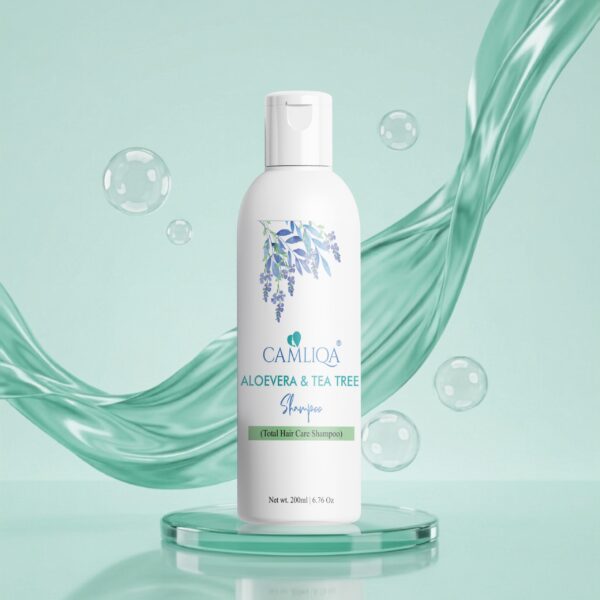 Camliqa Total Hair Care Kit | Advance Hair Oil & Aloe Vera & Tea Tree Oil Shampoo
